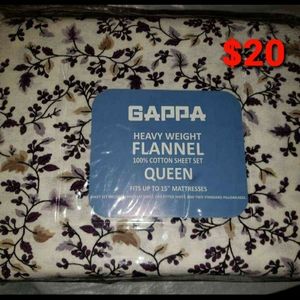 Brand New Flannel Sheet Set